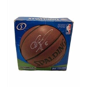 Dallas Mavericks Devin Harris Autographed Spaulding Basketball 2018 NBA
